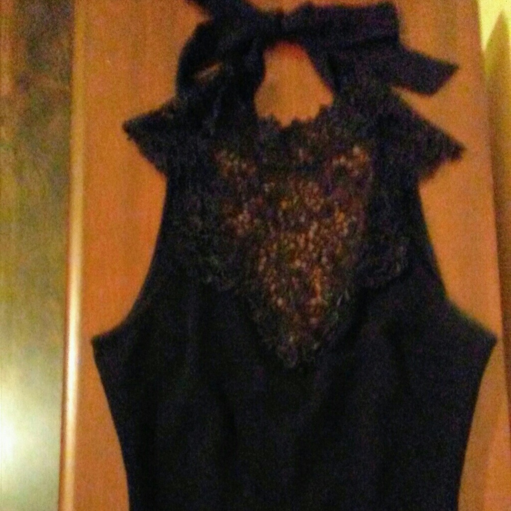 Tight Black Lace Dress